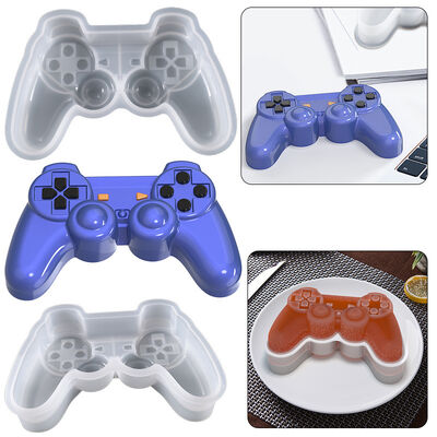DIY crystal dropper mold irregular game controller table ice grid silicone mold