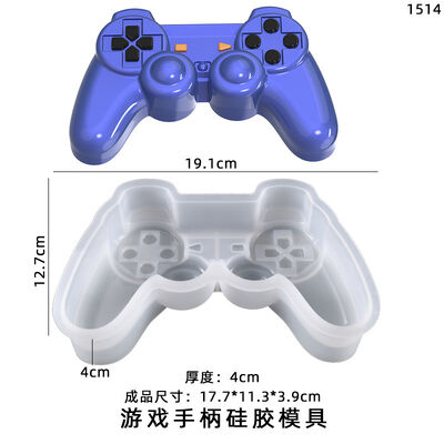 DIY crystal dropper mold irregular game controller table ice grid silicone mold