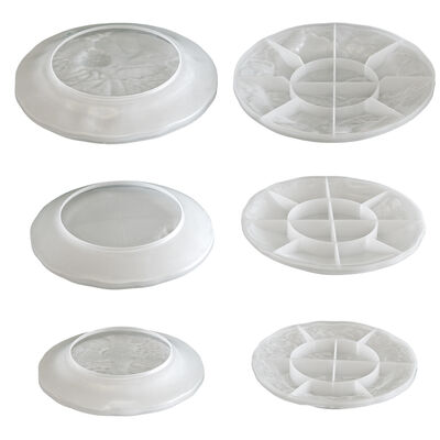 DIY Aromatherapy Gypsum Relief Strawberry Grape Angel Pattern Plate Tray Ornament Silicone Mold