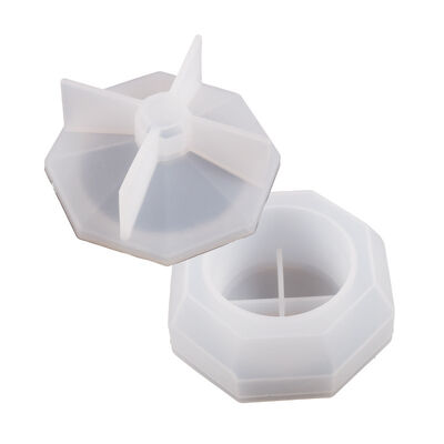 DIY Crystal Dropping Gel Storage Box Mold Cut Surface Gem Storage Box Jewelry Storage Epoxy Resin Can Silicone Grinding
