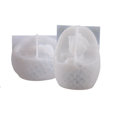 DIY Dinosaur Egg Candle Mold Dinosaur Baby Shell Breaking Tyrannosaurus Candle Gypsum Silicone Mold