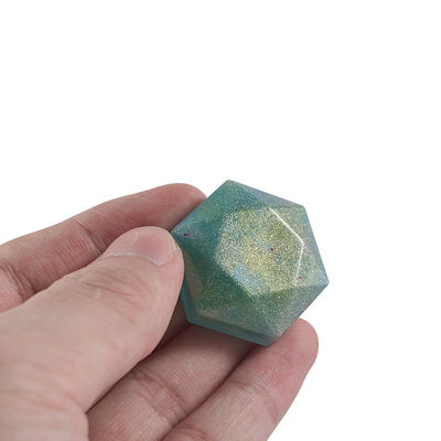 DIY crystal dropper mold pendant, geometric hanging accessory, earring making, jewelry silicone mold