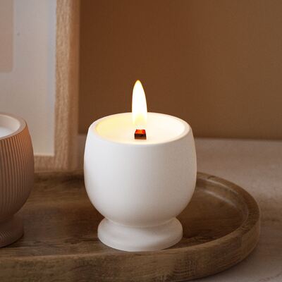 DIY Crystal Dropping Glue Smooth Striped Wine Glass Storage Can Aromatherapy Gypsum Candle Cup Silicone Mold