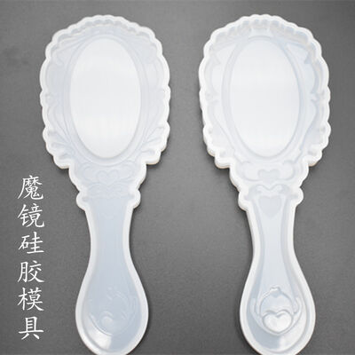 Mirror crystal dropper UV resin glue handmade silicone mold retro mirror comb mold DIY handmade dropper glue