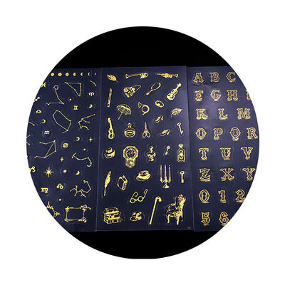 DIY Crystal Droplet Material Transparent Stickers Gold Stickers Small Universe Civilization Era Opera Phantom Stickers