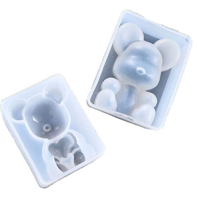 Dropping Mold Sleep Baby Violent Bear Rabbit Dog Six Bear High Mirror Silicone Molds
