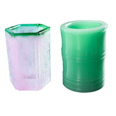 Large pen holder cylindrical square multi specification table mold patterned pen holder silicone mold