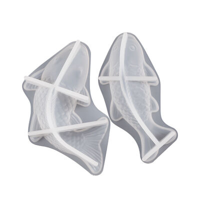 Crystal dropper 3D resin carp goldfish ornament DIY candle aromatherapy gypsum silicone mold