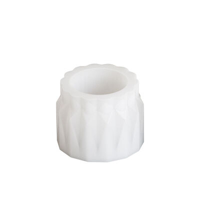 DIY dropper epoxy resin sectional vase, pen holder, shaped storage jar, gypsum aromatherapy candle cup, silicone mold