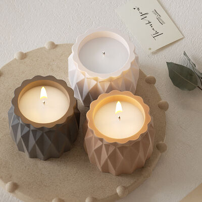 DIY dropper epoxy resin sectional vase, pen holder, shaped storage jar, gypsum aromatherapy candle cup, silicone mold