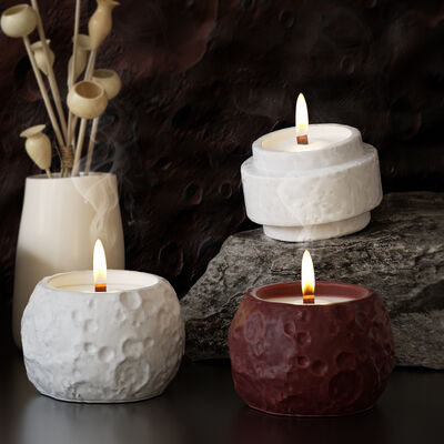 DIY Dropping Mold Space Moon Series Storage Box Candle Cup Aromatherapy Gypsum Silicone Mold