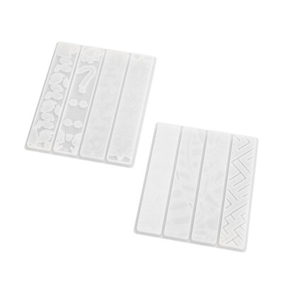 Crystal Drip Glue Mirror Resin LOVE Love Picture Frame Pendant Platform Silicone Mold DIY Gypsum Grinding