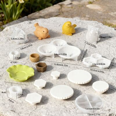 Drip glue DIY ocean wind resin earrings pendant silicone mold jellyfish shell marine animal grinding tool