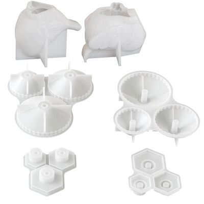 Drip glue DIY ocean wind resin earrings pendant silicone mold jellyfish shell marine animal grinding tool