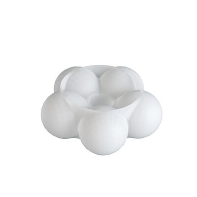 Minimalist Ins style Bubble Cloud Petals Flower Candlestick Silicone Mold DIY Aromatherapy Gypsum Mold