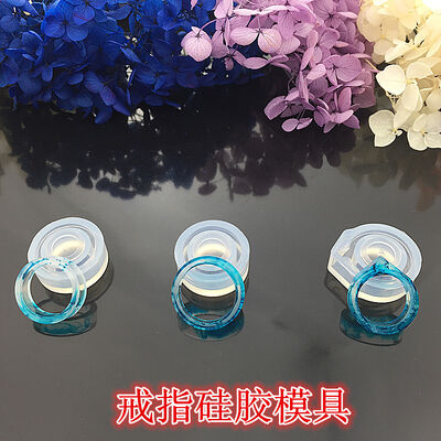 Source Factory Crystal Dropping Mold Craft Arc Irregular Face Ring DIY Silicone Mold