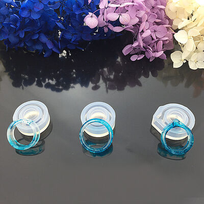 Source Factory Crystal Dropping Mold Craft Arc Irregular Face Ring DIY Silicone Mold