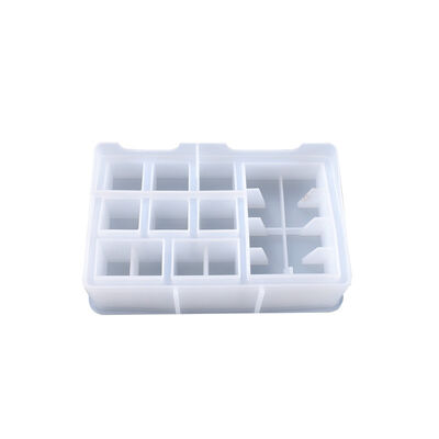DIY crystal dropper molds, multiple beautiful and creative lipstick storage boxes, silicone molds, spot wholesale