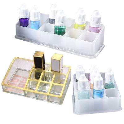 DIY crystal dropper molds, multiple beautiful and creative lipstick storage boxes, silicone molds, spot wholesale