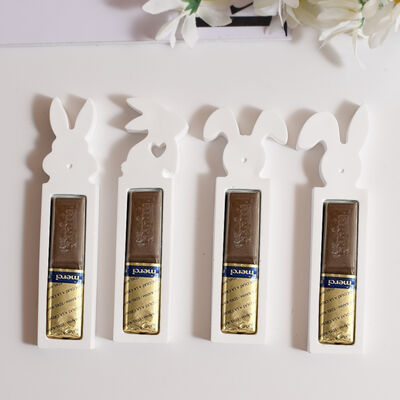 Chocolate Cash Gift Box Silicone Mold DIY Rabbit Festival Decoration Box Gypsum Dropping Mold