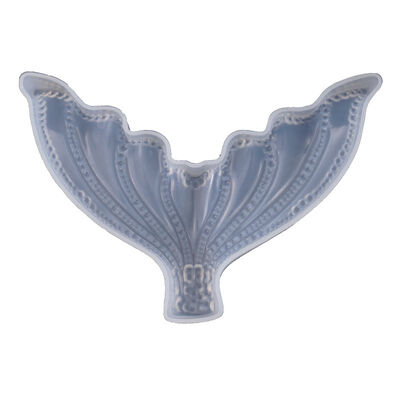 DIY crystal dropper mold, three-dimensional large fish tail mold, mirror display table, mirror silicone mold wholesale