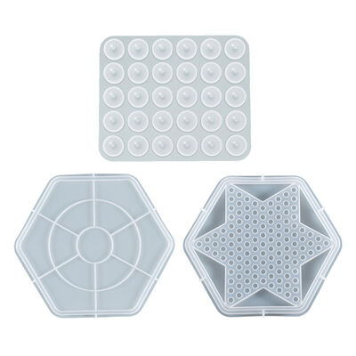 Crystal Drip Glue DIY Resin Grinding Tools Checkers Chess Box Chess Puzzle Silicone Mold Source Goods