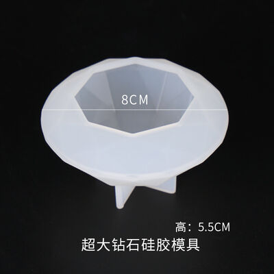 DIY Crystal Drip Glue Mold Ocean Diamond Bright Surface Diamond Silicone Mold Factory Wholesale