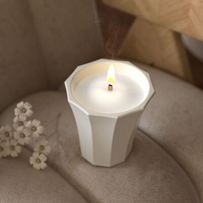 DIY Aromatherapy Gypsum Cement Round Vase Flower Pot Silicone Mold Aromatherapy Candle Cup Gypsum Mold