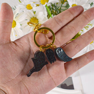 DIY Crystal Dropping Gel Full Version Ghost Pendant Earrings Keychain Wansheng Series Pendant Silicone Mold
