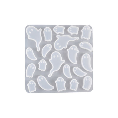 DIY Crystal Dropping Gel Full Version Ghost Pendant Earrings Keychain Wansheng Series Pendant Silicone Mold