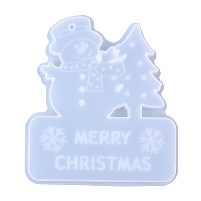 DIY Crystal Dropping Mold Christmas Series Room Hanging Platform Decoration Silicone Mold