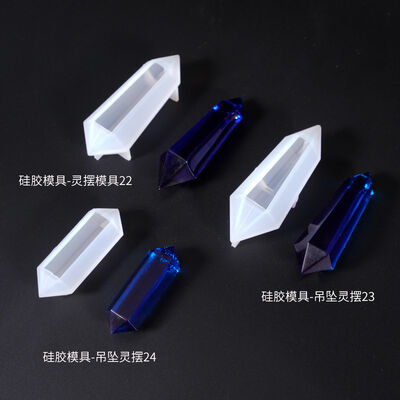 DIY crystal dropper mold pendant spiritual swing silicone mold ornament hanging jewelry silicone mold