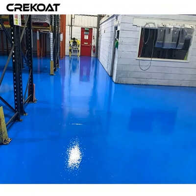 High Gloss Self Leveling Epoxy Floor Coating with 5:1 Mix Ratio and 12 Months Shelf Life in 20Kg/Bucket