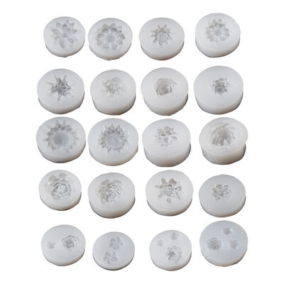 DIY crystal dropper mold, rose, rose, daisy, flower, handmade silicone mold wholesale