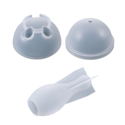 DIY crystal dropper bowling ball mold, bowling set, home fun play table, silicone mold