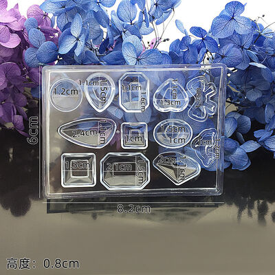 Crystal dropper earrings, silicone rubber mold, DIY handmade jewelry making, earring earring hanging decoration model