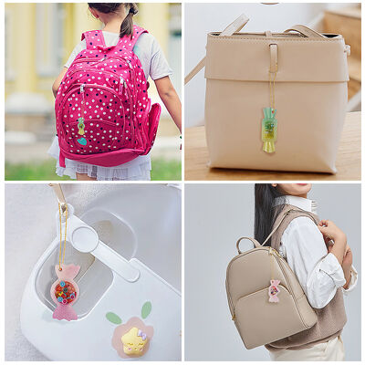 Drip Glue DIY Simple Square Round Handmade Flowing Sand Candy Pendant Keychain Pendant Silicone Mold