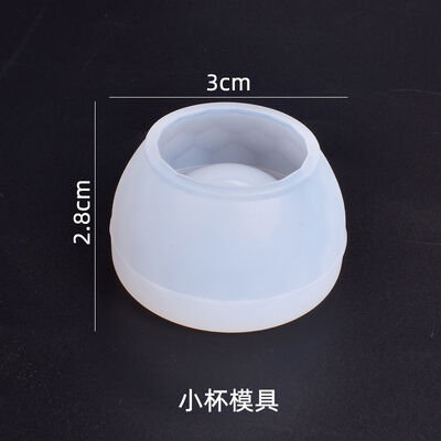 Crystal Drip Glue Necklace Pendant Silicone Bowl Cup Mold DIY Handmade Jewelry Water Drop Square Elliptical Puzzle