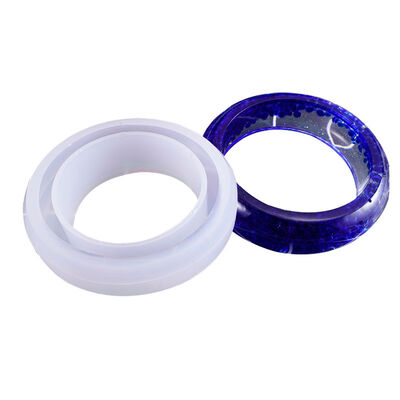 DIY crystal dropper wide face bracelet mold, silicone bracelet mold, high transparency mirror mold, jewelry material