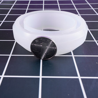 DIY crystal dropper wide face bracelet mold, silicone bracelet mold, high transparency mirror mold, jewelry material