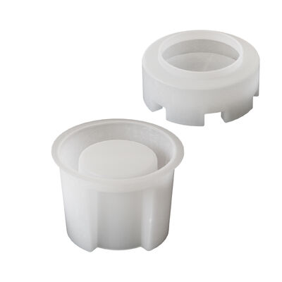 DIY Cement Gypsum Candle Aromatherapy Stove Castle Candlestick Warm Tea Stove Heating and Insulation Teapot Silicone Mold