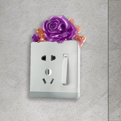 DIY crystal drip glue mold with branches, rose petals, table decoration, silicone mold spot wholesale