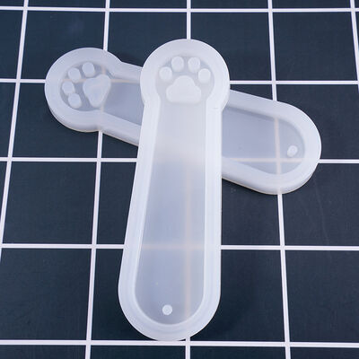 Mini Soft Silicone Mold Short Cat Claw Bookmark Silicone Mold Crystal Dropping Mold DIY Pendant