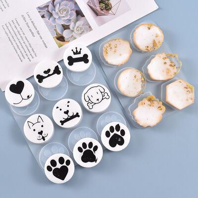 DIY dropper mold, mobile airbag bracket mold, pet bone irregular hanging silicone mold