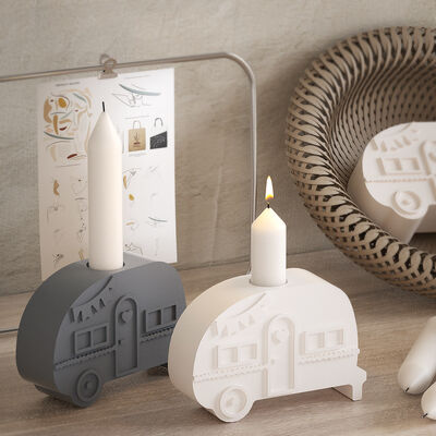 DIY crystal dropper resin gypsum car candle holder ornament grinding tool aromatherapy candle holder silicone mold
