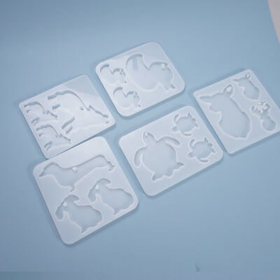 DIY drip glue mold hanging pendant keychain self-made creative hanging decoration silicone mold wholesale