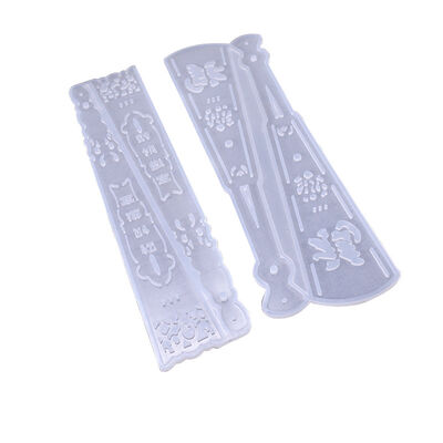 DIY crystal dropper adhesive multiple fan silicone molds cherry blossoms attract wealth and treasure butterfly hollow out feathers fluttering gracefully
