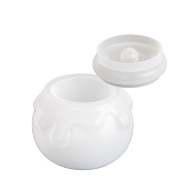 DIY Dropping Resin Gypsum Cream Honey Can Storage Box Candle Cup Jewelry Decoration Decoration Silicone Mold