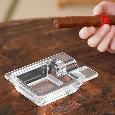 DIY crystal dropper ashtray mold, cigar ashtray, table decoration, storage box, silicone mold