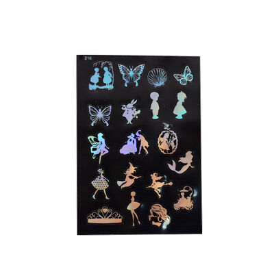 Crystal Drip Glue DIY Handmade Laser Material Transparent Alice Magic Array Laser Material Wholesale
